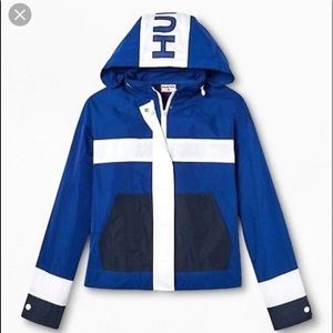 Hunter Rain Jacket with hidden Hoodie